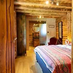 Holiday home Spacious Wooden With Covered Terrace