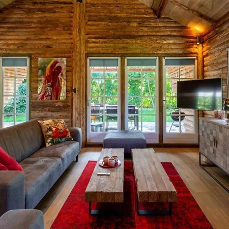 Holiday home Spacious Wooden With Covered Terrace Baarle-Nassau