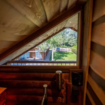 Spacious Wooden With Covered Terrace Holiday home *