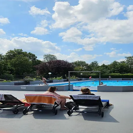 Spacious Wooden With Covered Terrace Nr 723 * Baarle-Nassau