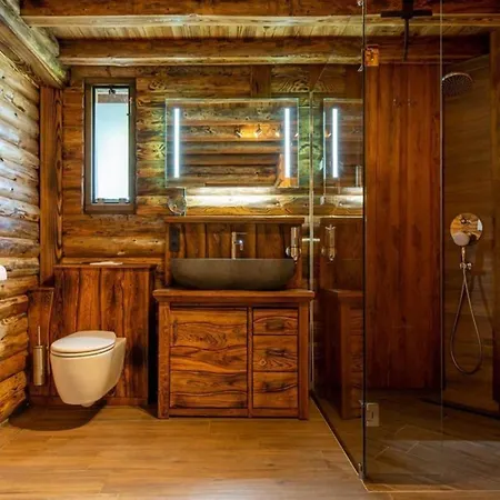 Spacious Wooden With Covered Terrace