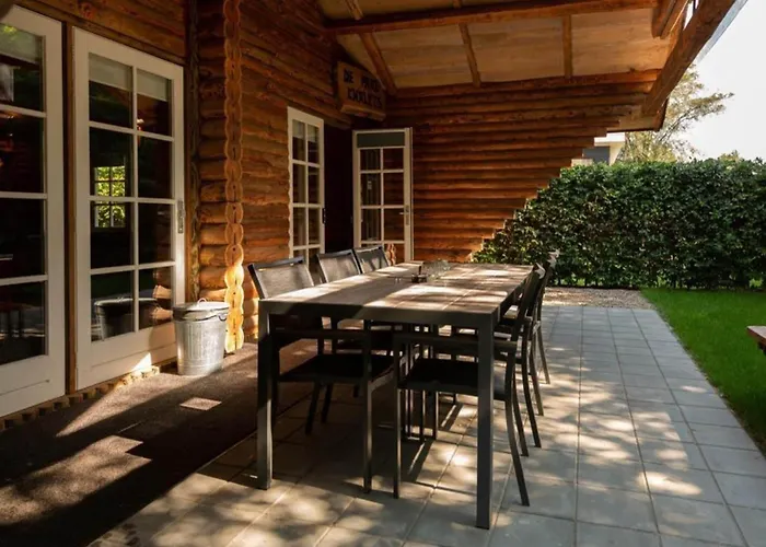 Holiday home Spacious Wooden With Covered Terrace Nr 723